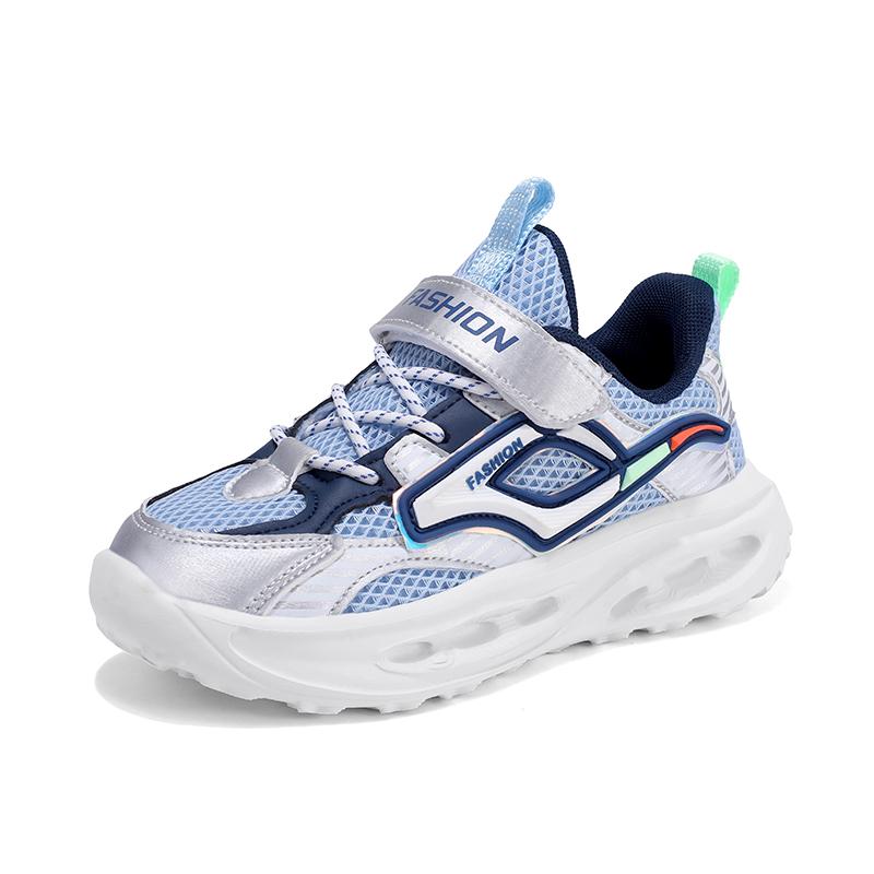 

Детские обувь для гольфа, мужская и девичья удобная повседневная обувь для улицы, дышащая сетчатая обувь для бега, размеры 28-38 28