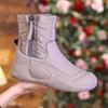 Snow boots women's new 2025 cotton shoes winter velvet thickened Martin boots thick-soled waterproof Northeast short boots