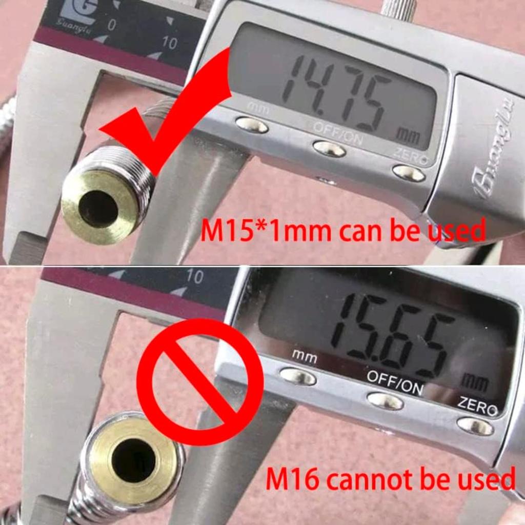Robinet de cuisine à tirette 59 pouces ou 150 cm Remplacement Tête de pulvérisation extractible Tuyau Acier inoxydable (Galvanoplastie, 1,5 mètre)