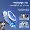 Universal Magnetic Car Phone Holder with Vacuum Suction for Dashboard and Navigation