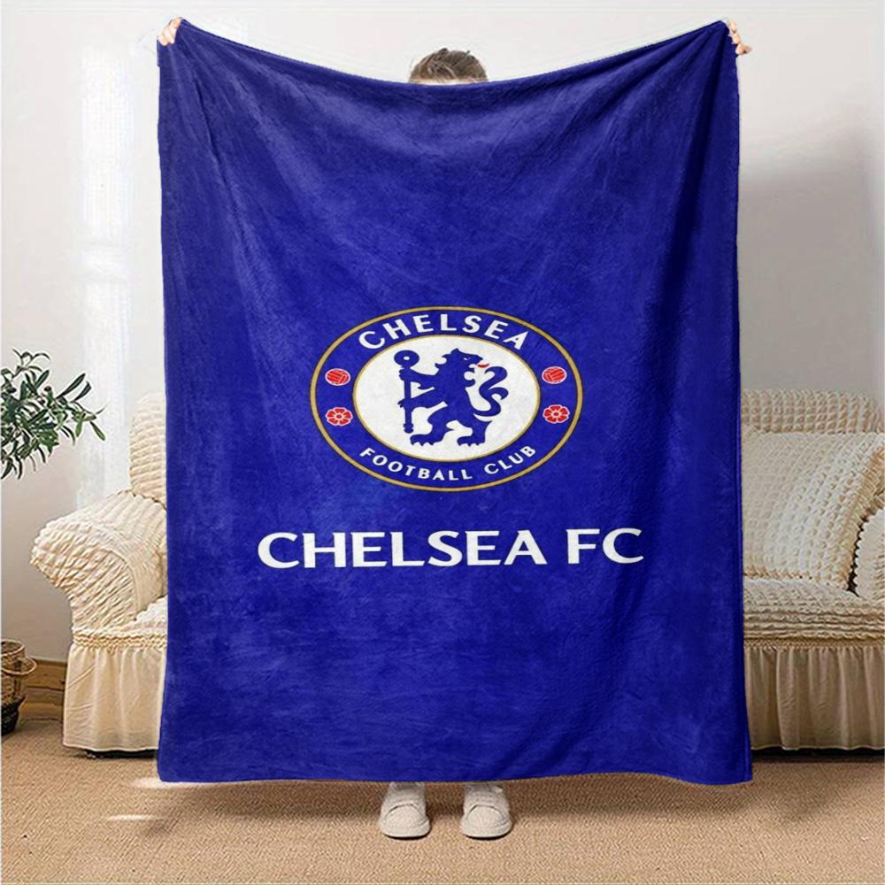 Chelsea Fc Football Player Blanket Warmthful Decor Suitable for Bedding Office Chair Sofa for All Seasons Stylish Decor