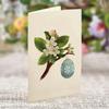 Easter Egg Tree 3D Popup Greeting Cards Creative Durable Paper -Up Cards Paper Forever Flower Bouquet Blank Note Card