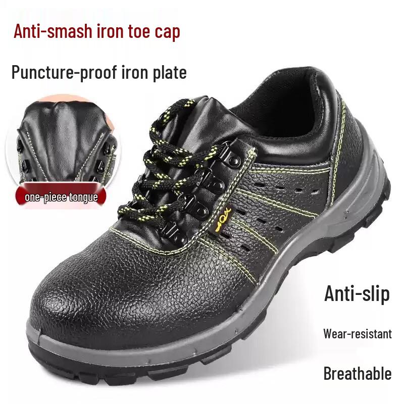 GUAIKEAI Men's Lightweight Safety Work Sandals