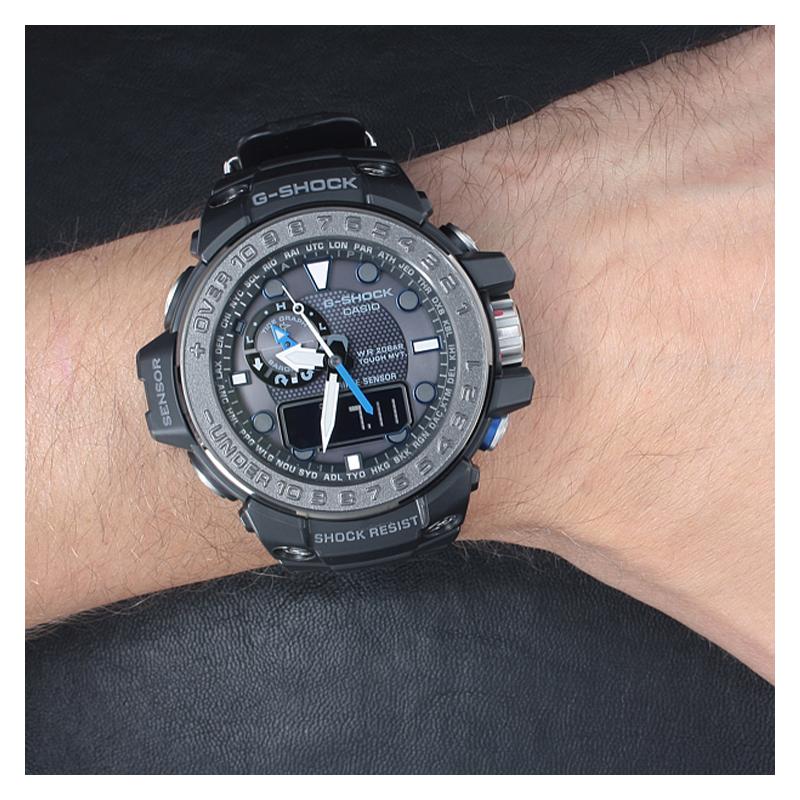 Casio G-SHOCK Nautical Series Gulfmaster Marine Concept Weather Forecast Multi-Function Quartz Movement Resin Strap Japanese and Korean GWN-1000C-1A