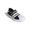 adidas Originals Smr 360 C Logo Leather Abrasion Resistant Low Top Kids' Skateboarding Shoes Black White EG7885