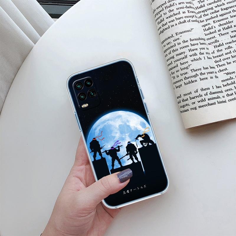 QE27 TMNT Transparent Phone Case for Motorola Moto G7 G8 G9 G84 G85 G73 G24 G15 Z2 Play Power Plus