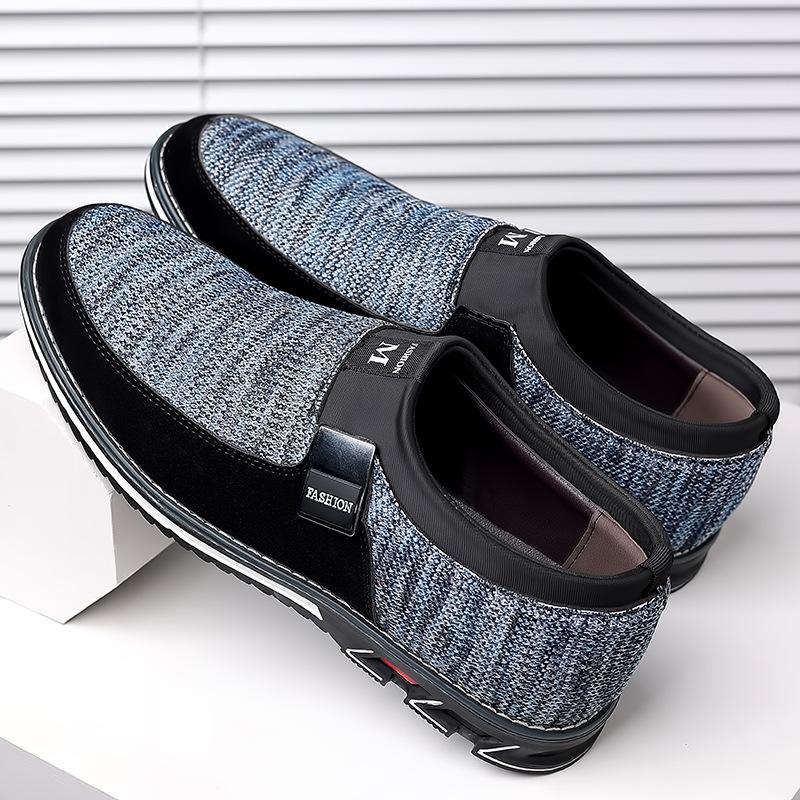 HPIOPL quality flying woven surface 4022 four-color large size 38-52 fashion, sports leather shoes casual shoes