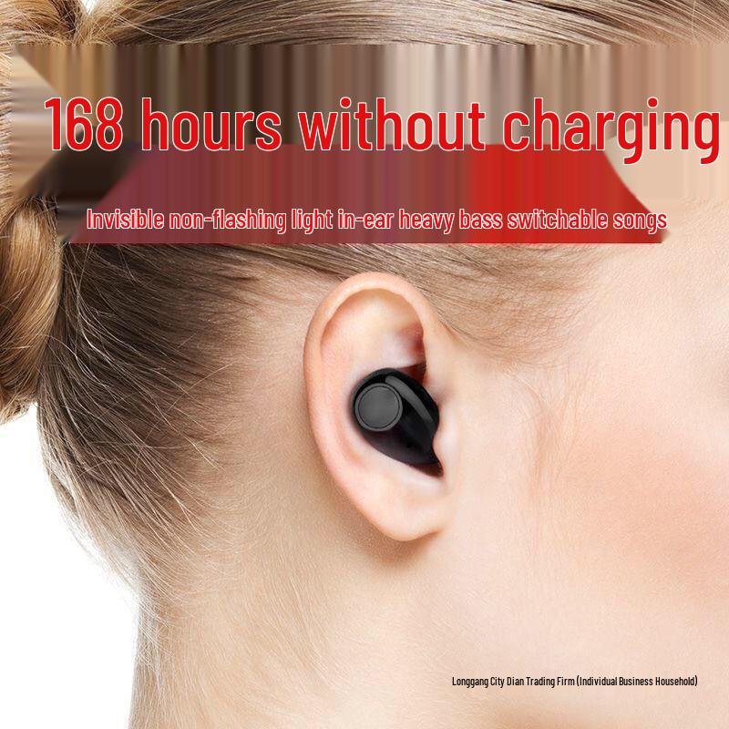 Invisible Mini Wireless Bluetooth Earphones for Vivo, Apple, Huawei, OPPO, and Android - High Quality Sound, Ideal for Sports
