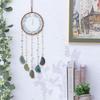 Natural Raw Stone Agate Slice Dreamcatcher Accessories Bohemian Home Wall Decor Craft Supply for DIY Hanging Ornament
