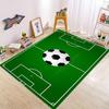 Football Field Pattern Carpet for Living Room Anti Slip Doormat  Suitable Bedroom Kids Play Area Sports Floor Mat for Home Decor