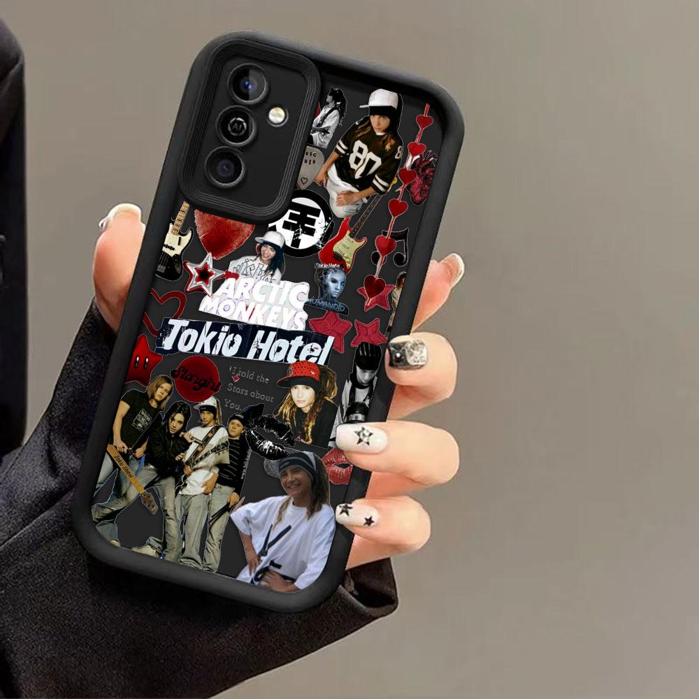 T-Tokio Hotel Tom Bill K-Kaulitz Phone Case For Samsung A07 A70 A03 A03S A04E A05 A05S A06 A11 A12 M31 M34 M51 M54 NOTE 20 Case SamsungA05