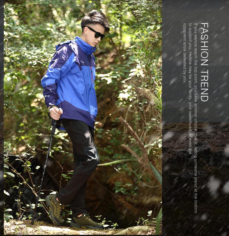 Vodotěsné protiskluzové trailové běžecké a turistické boty - Pánská a dámská prodyšná outdoorová obuv