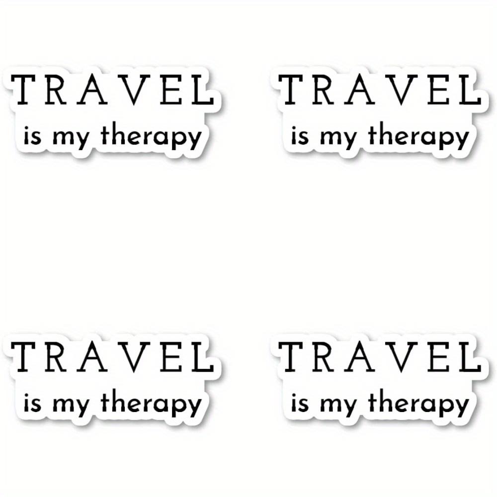 

Travel Is My Therapy Sticker Travel Wanderlust Stickers 1pc