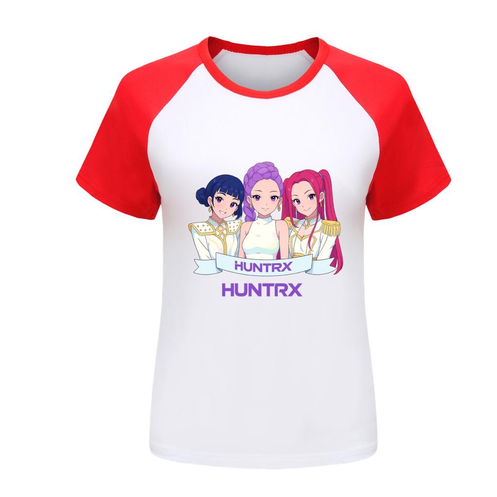 5026 Kids Girls Rumi Zoey Mira Print Raglan Short Sleeves T-Shirt