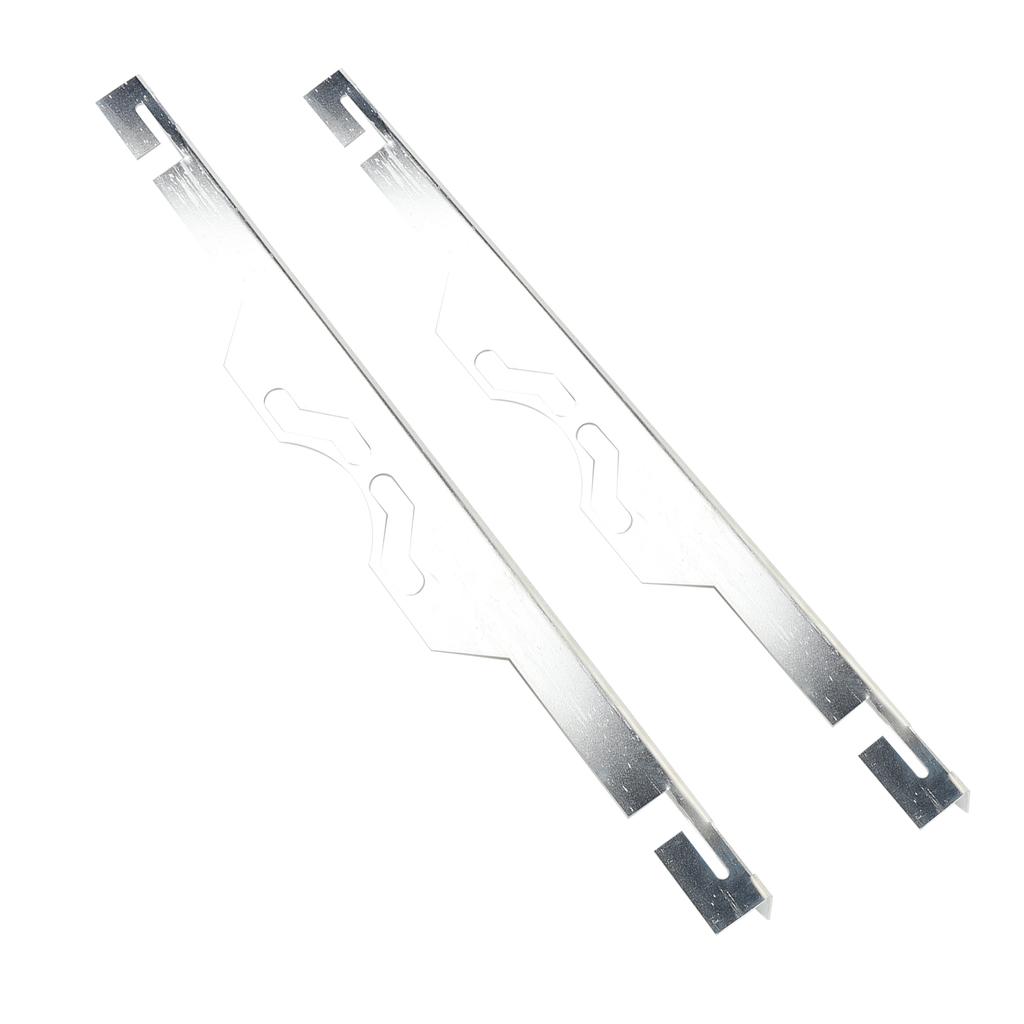 Toe Alignment Tool Plates Stainless Steel Accurate Wheel Alignment Msurements Wheel Alignment Tool with Hanging Holes for Car Truck SUV Vehicle