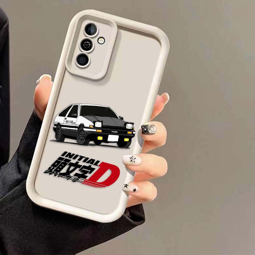I-Initial D AE86 Tail Light Vehicle Phone Case For Samsung Galaxy S26 S25 S24 S23 S22 S21 FE S20 ULTRA PLUS TPU Case Shell Cover