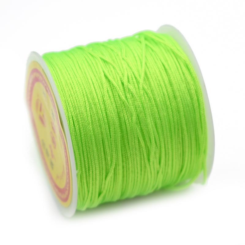 חוט ניילון 0.8 מ"מ חוט סיני קשר סיני חוט מקראמה צמיד שרשרת חוט שזור ל-DIY שרשרת שנדלה גדיל חרוזים יצירה