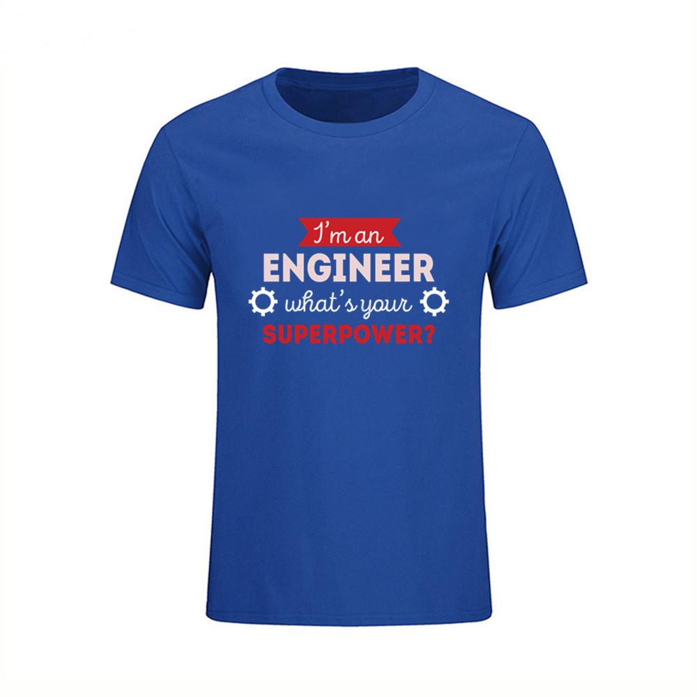 Fashion I M An Engineer T Shirt Men Short Sleeve Design Hipster