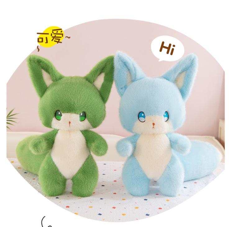 Cute Spirit Fox Plush Doll - Soothing Sleep Pillow & Birthday Gift