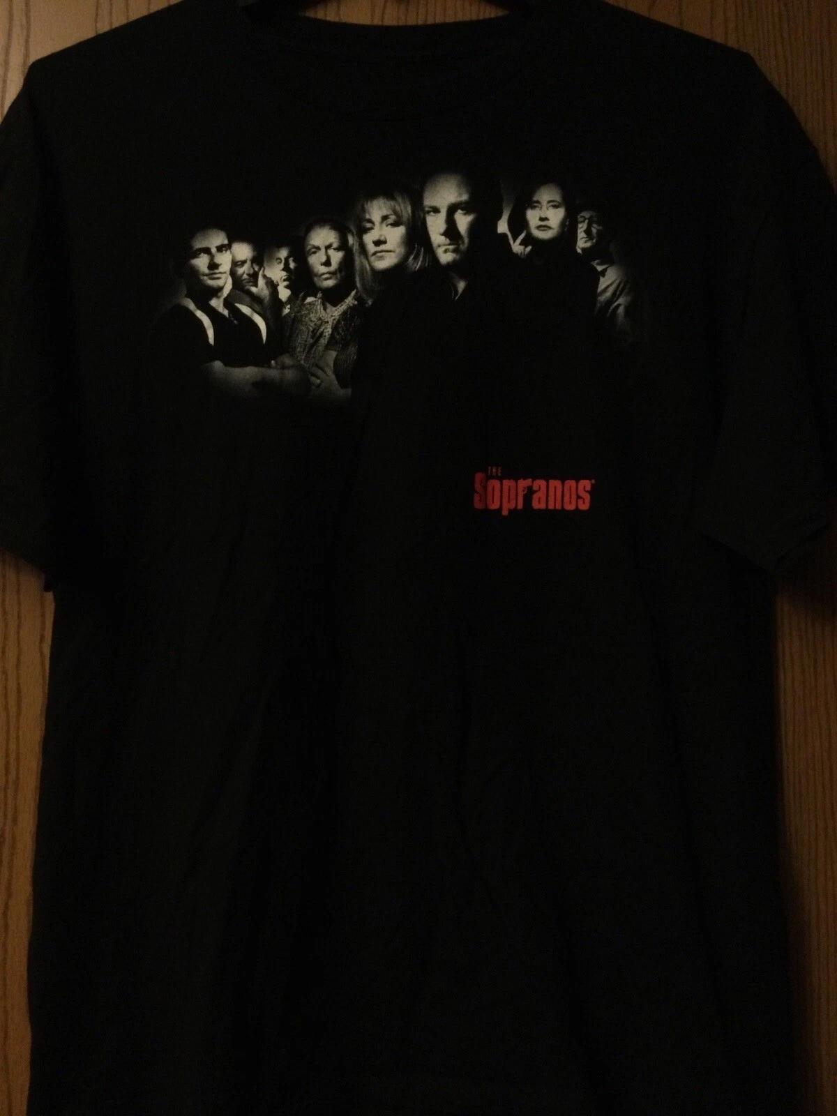 The Sopranos - HBO- 2014 Black Shirt - XL XL
