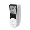 Pantalla LCD, uso de electricidad, medidor de potencia, enchufe, energía, vatios, voltaje, amperios, probador, potencia, KWH