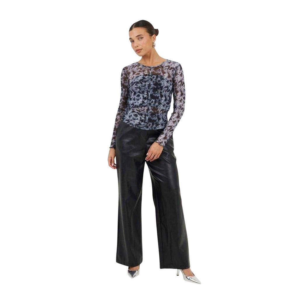 Brave Soul Womens/Ladies Tie Dye Mesh Top