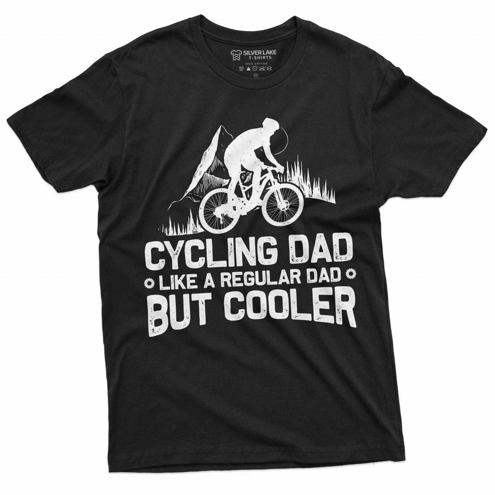 Cycling Dad T-shirt Biker Father s Day Father Sports T-shirt Cool Dad Gift Tee XXXXL