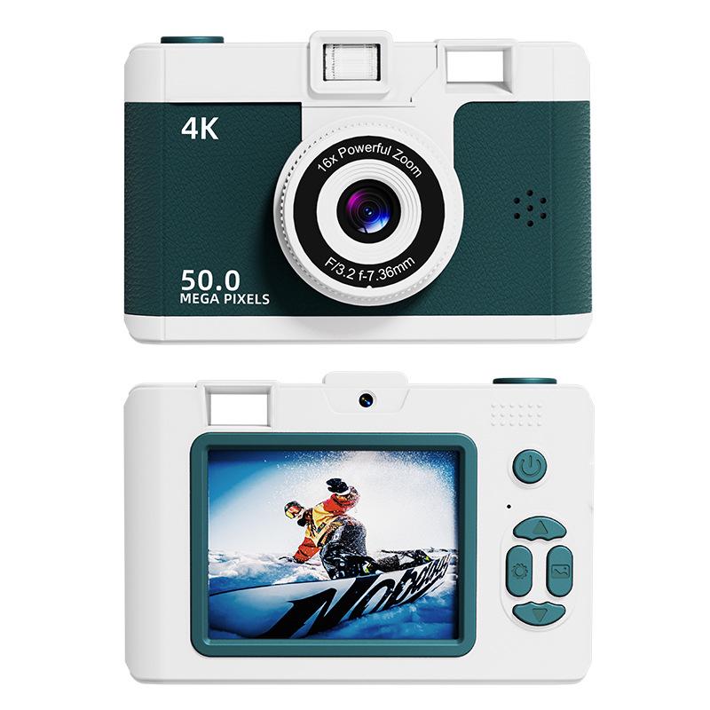New Wi-Fi CCD Camera: Auto Print, Ultra-HD Photos, Dual Front & Rear Cameras, Video Recording
