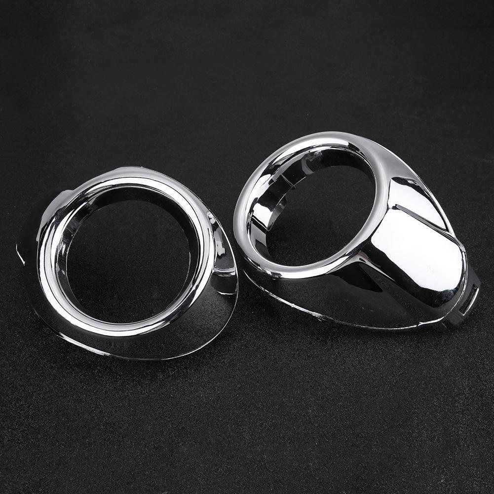 Pair of Front Bumper Fog Light Fog Lamp Bezel Cover Trim for Ford Focus 2012 2014