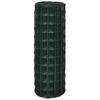 Vidaxl Euro Fencing, Steel, 25 X 1.2 M, Green