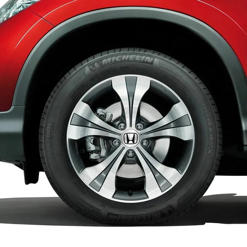 4Pcs 58/69mm Car Wheel Center Hub Caps Decorative Cover For Honda Civic Jazz Fit Accord Pilot CRV Passport City XRV HRVstickers CUJ3