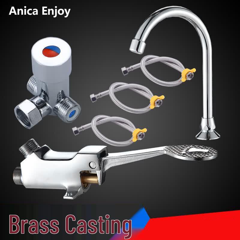 Anica Enjoy Foot Pedal Hot/Cold Faucet Mixer