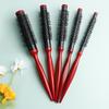 Tubo in Alluminio Forma Cilindrica a Rullo con Setole e Radici dei Capelli Soffici e Frangia Fibbia Interna Strumento di Bellezza per Styling Capelli Ricci