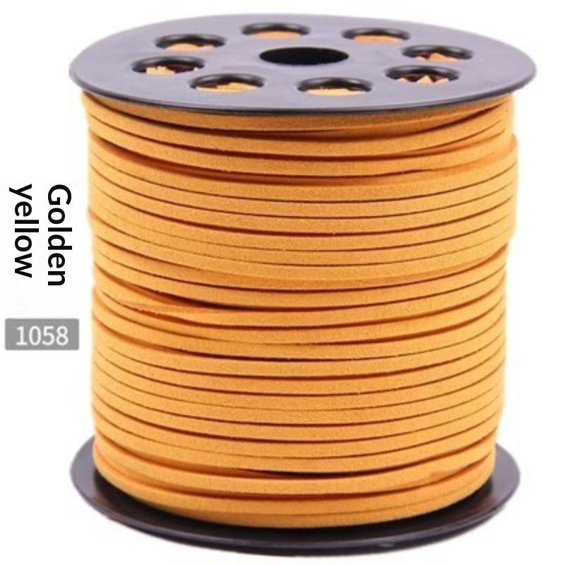 82Meters Suede Rope Leather Cords Woven Cord Wire Necklace Bracelet Diy Handmade Jewelry Decoration Accessories