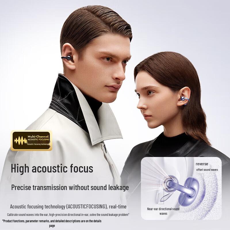 Saina S6S Pro AI Wireless Open-Ear Bluetooth Headphones