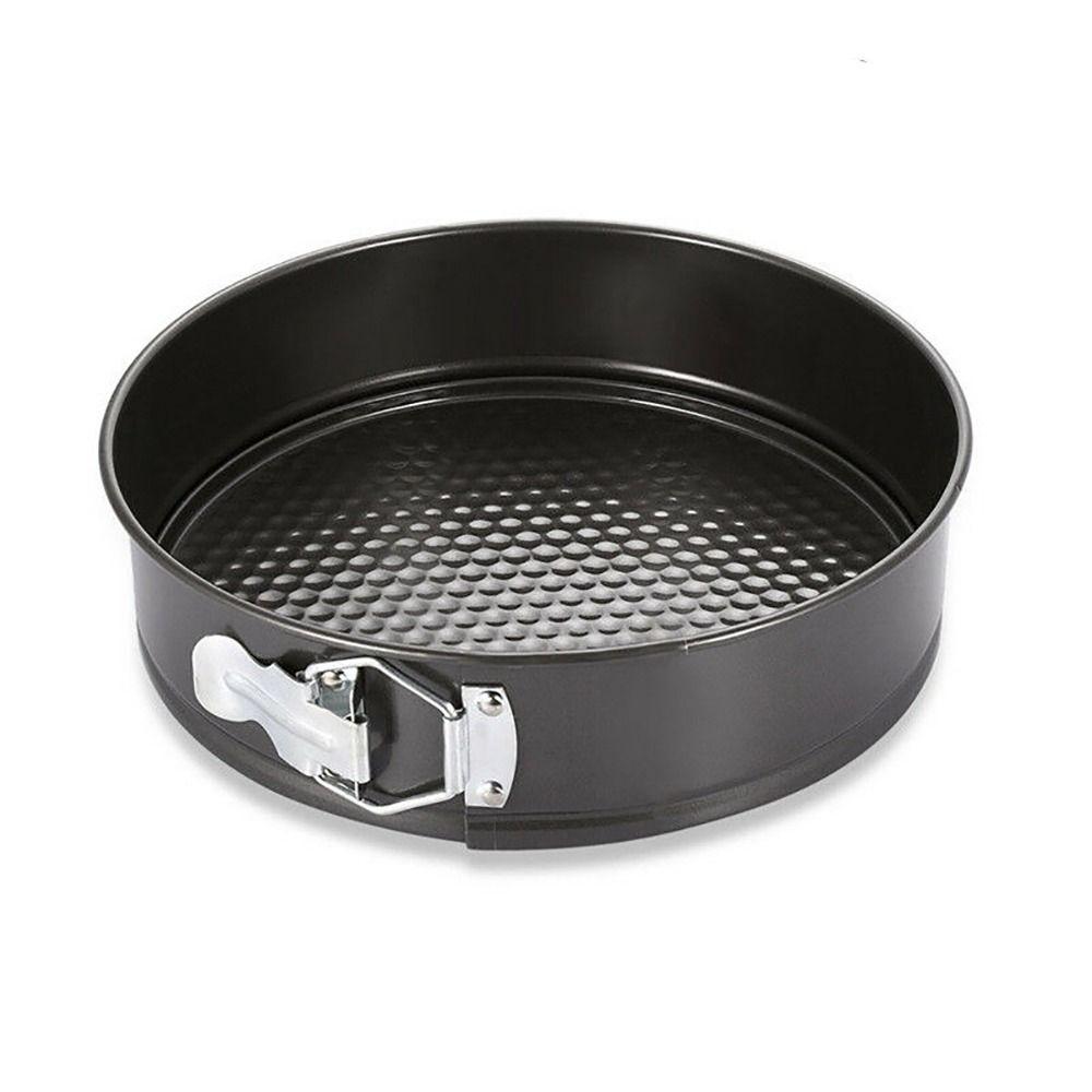 1Pcs Carbon Steel Baking Mould Non Stick with Removable Bottom Cake Baking Pan Leakproof 12/16/20/24/28cm Cake Mould