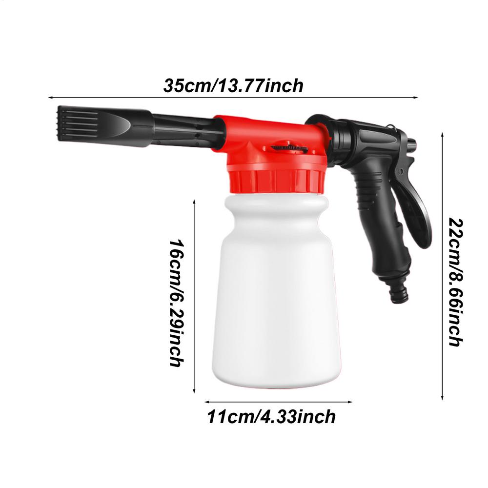 High Pressure Washer Foam Cannon Universal Spray cannon Household Snow Foam Cannon Nozzle Car Washing Water Guns