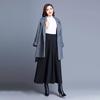 Herbst Winter Hohe Taille Langes Kleid A-Linie Kleider Übergröße Damenbekleidung Neuer Stil Elegant Vielseitig Schlankmachend Hüftabdeckung