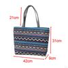 Embroidered Shoulder Bag, Tote Women's Handbag, Zipper, Large Capacity, Shopping Fashion,