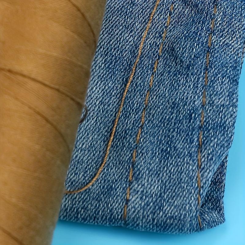 Denim Thread,203 Medium Weight Polyester Denim Thread,1000 Yards of Denim Thread for Home Sewing,Sewing Supplies,Sewing Thread