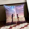 Cartoon Your NName Cushion Cover Reversible Soft Durable Pillow Cover Home  Car MultiScene Use for Daily Comfort
