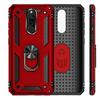 Armored Case for Xiaomi Redmi 8 / 8A, Nox Case Ring, Red