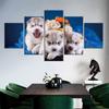 Stampe artistiche da parete su tela pittura stampe moderne adorabile cane vernice poster immagini decorazione della parete