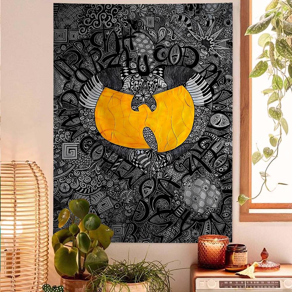 Singer WUTTANG Cool CLAN Anime Tapestry Art Science Fiction Room Home Decor Wall Art Decor