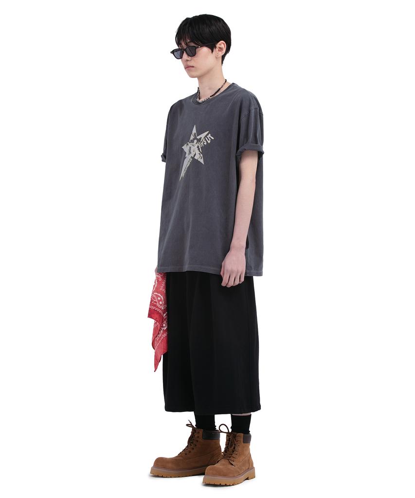 Depeugameoncheu Bermuda Cargo Pants [Black]