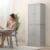 Kitchen Buffet Cabinet, 60 x 35 x 166 cm, Grey