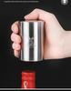 Kreativer Automatischer Bierflaschenöffner aus Edelstahl mit Druckmechanismus
