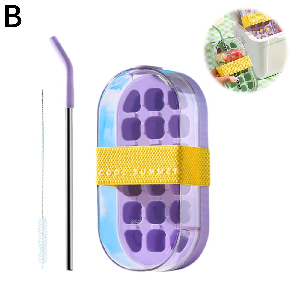 

750 мл модернизированный лоток для кубиков льда бутылка для воды кубик льда чайник для льда походная соковыжималка форма своими руками I Z3B9