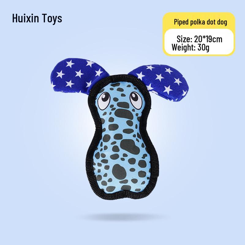 Durable Oxford Cloth Squeaky Dog Toys - Cute and Fun Chewing Pet Supplies