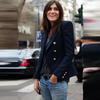 New double-breasted suit solid-color suit multi-color slim-fitting and thin temperament blazer women